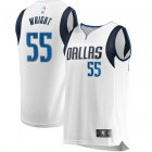 Camiseta Delon Wright 55 Dallas Mavericks Association Edition Blanco Hombre